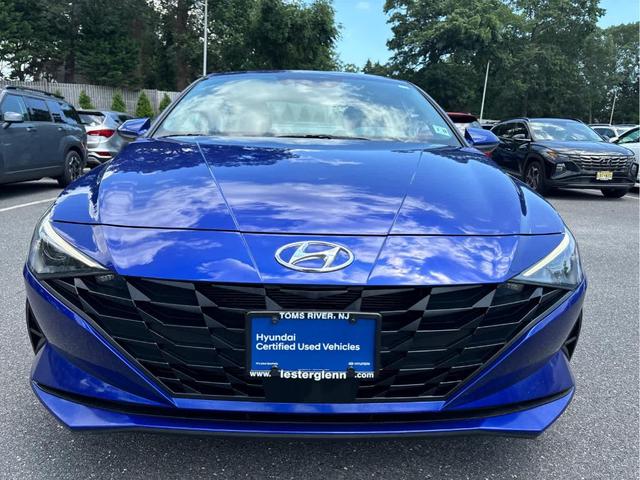 Photo of 2023 Intense Blue Hyundai ELANTRA