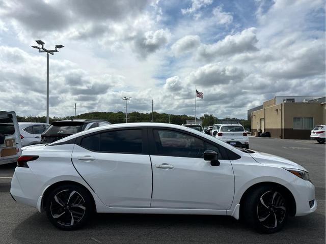 Photo of 2023 Aspen White Nissan Versa
