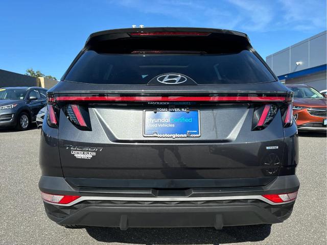 Photo of 2023 Portofino Gray Hyundai TUCSON