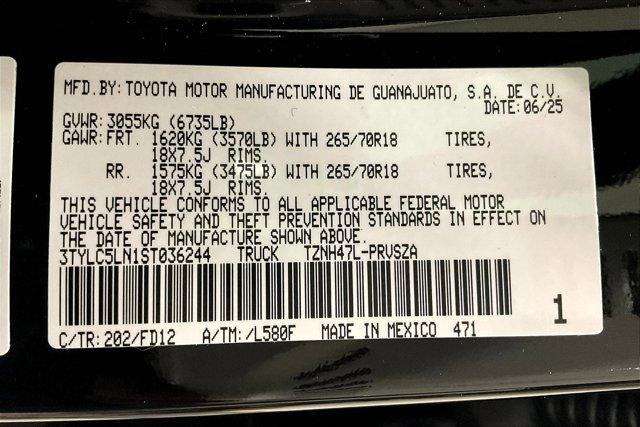 Photo of 2025 Black Toyota Tacoma