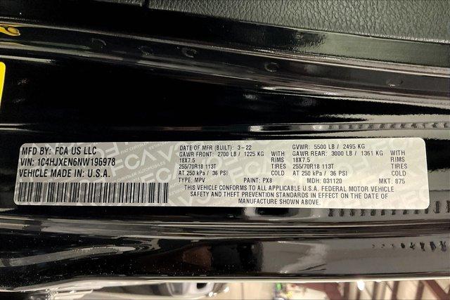Photo of 2022 Black Clearcoat Jeep Wrangler