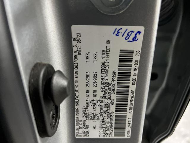 Photo of 2023 Silver Toyota Tacoma