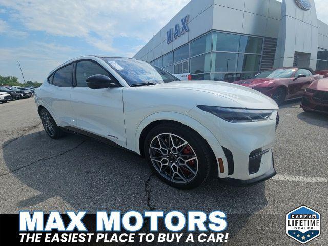 Photo of 2025 Star White Metallic Tri-Coat Ford Mustang Mach-E