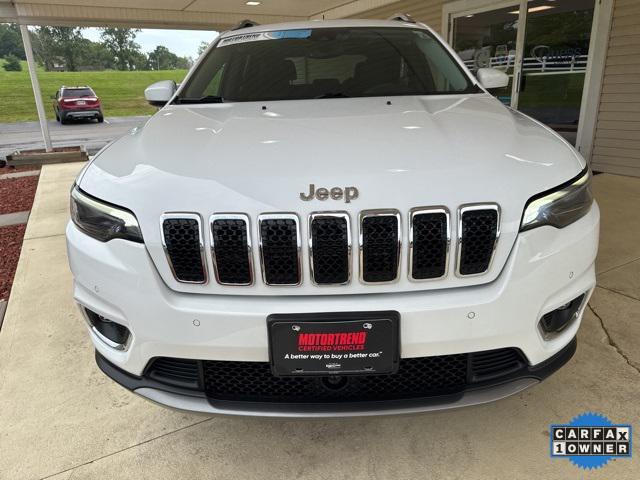 Photo of 2021 Bright White Clearcoat Jeep Cherokee