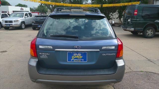 Photo of 2005 Atlantic Blue Pearl/Granite Gray Opal Subaru Outback