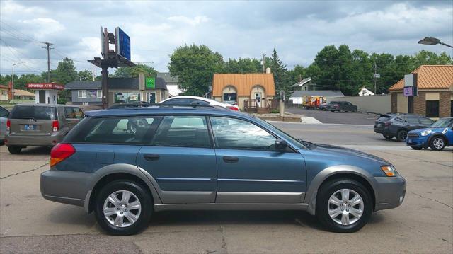 Photo of 2005 Atlantic Blue Pearl/Granite Gray Opal Subaru Outback