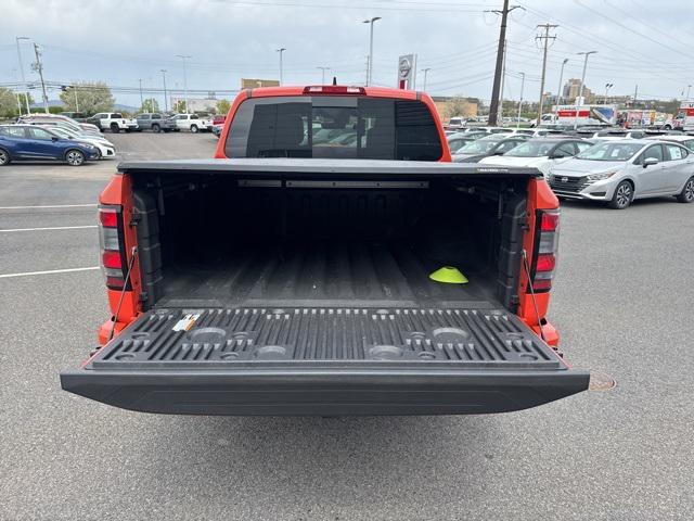 Photo of 2025 Afterburn Orange Nissan Frontier