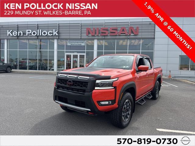 Photo of 2025 Afterburn Orange Nissan Frontier