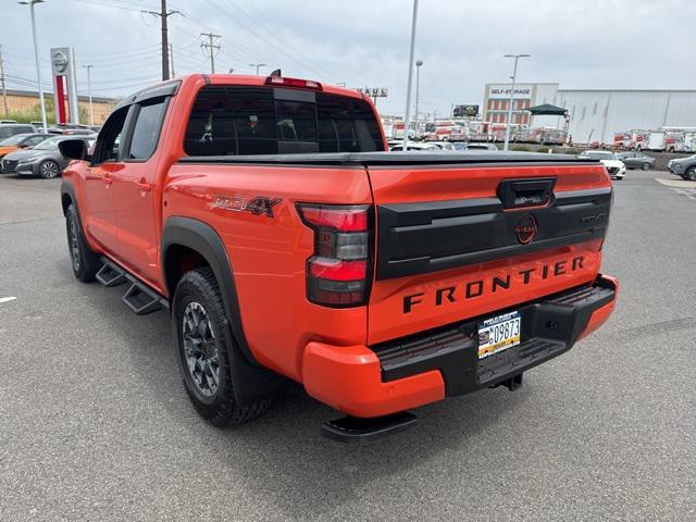 Photo of 2025 Afterburn Orange Nissan Frontier