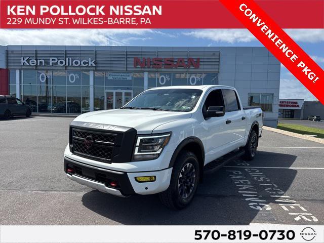 Photo of 2024 Glacier White Nissan Titan