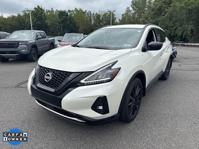 Photo of 2024 Pearl White Tricoat Nissan Murano
