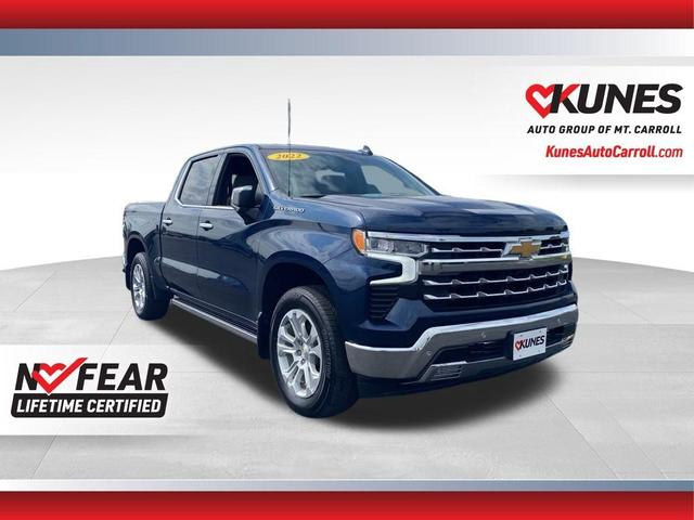 Photo of 2022 Northsky Blue Metallic Chevrolet Silverado 1500