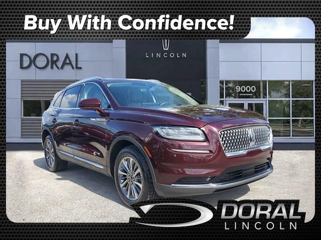 Photo of 2023 Burgundy Velvet Metallic Tinted Clearcoat Lincoln Nautilus