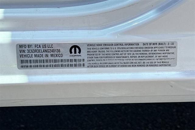 Photo of 2022 Bright White Clearcoat RAM 3500