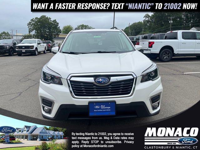 Photo of 2021 Crystal White Pearl Subaru Forester