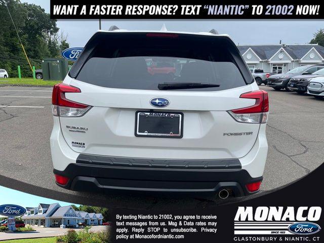Photo of 2021 Crystal White Pearl Subaru Forester