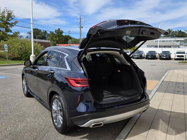 Photo of 2025 Hermosa Blue INFINITI QX50
