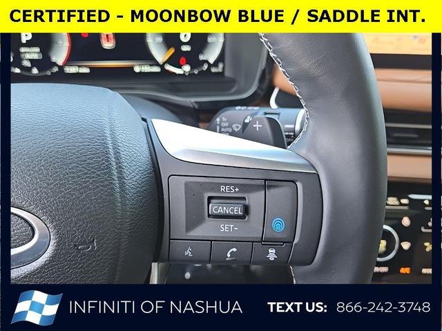 Photo of 2025 Moonbow Blue/Black Obsidian INFINITI QX60