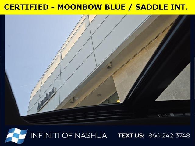 Photo of 2025 Moonbow Blue/Black Obsidian INFINITI QX60