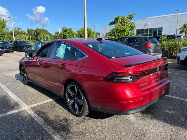 Photo of 2023 Radiant Red Honda Accord Hybrid