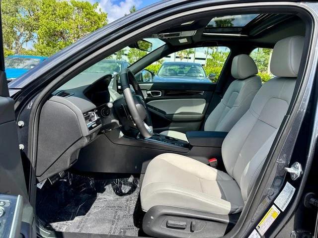 Photo of 2025 Meteorite Gray Honda Civic Hybrid