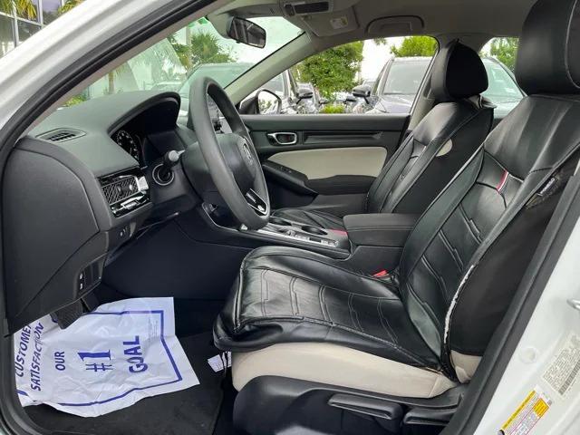 Photo of 2022 Platinum White Pearl Honda Civic