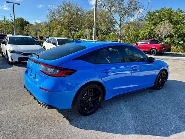 Photo of 2025 Boost Blue Pearl Honda Civic