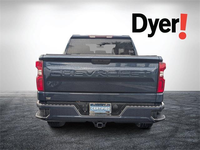 Photo of 2021 Northsky Blue Metallic Chevrolet Silverado 1500