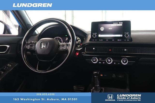 Photo of 2022 Boost Blue Pearl Honda Civic