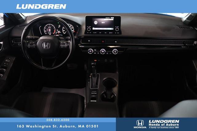 Photo of 2022 Boost Blue Pearl Honda Civic