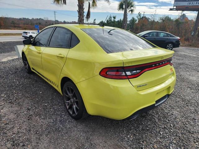 Photo of 2013 Yellow Dodge Dart