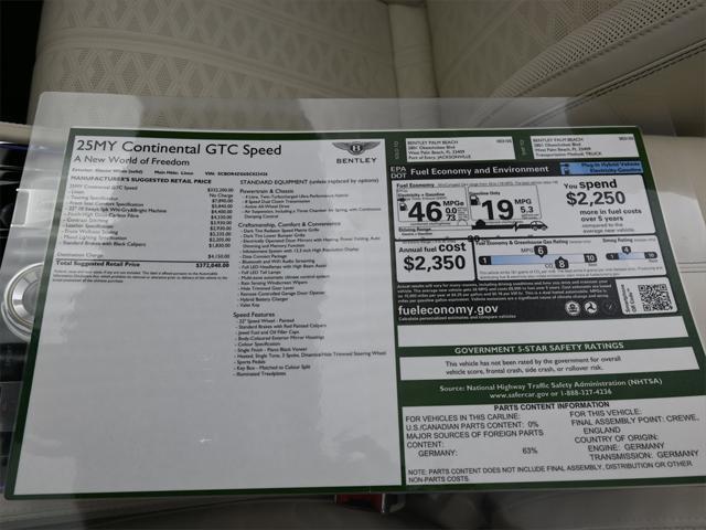Photo of 2025 Glacier White Bentley Continental GT