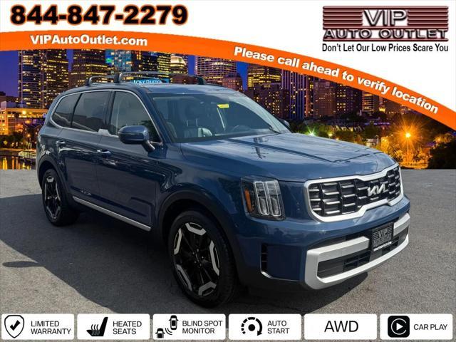 Photo of 2024 Midnight Lake Blue Kia Telluride