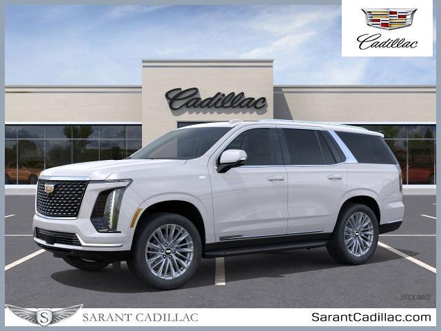 Photo of 2025 Crystal White Tri-Coat Cadillac Escalade