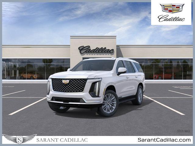 Photo of 2025 Crystal White Tri-Coat Cadillac Escalade