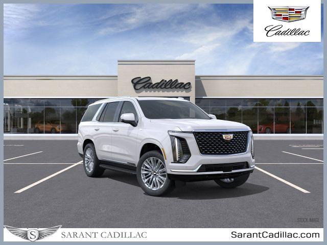 Photo of 2025 Crystal White Tri-Coat Cadillac Escalade