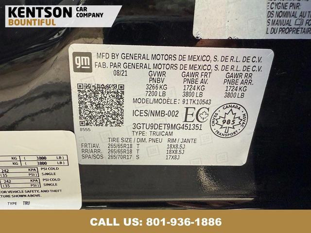 Photo of 2021 Black GMC Sierra 1500