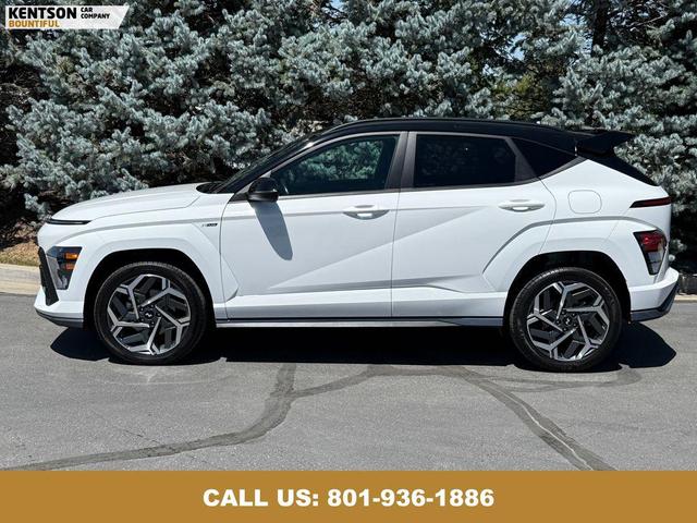 Photo of 2024 Atlast White w/Black Roof Hyundai KONA