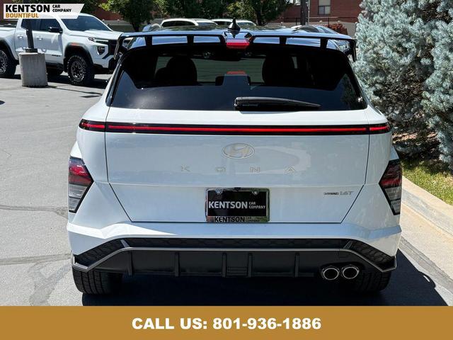 Photo of 2024 Atlast White w/Black Roof Hyundai KONA