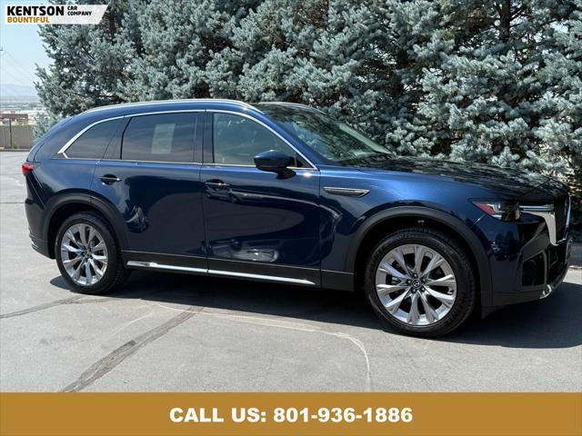 Photo of 2024 Deep Crystal Blue Mica Mazda CX-90