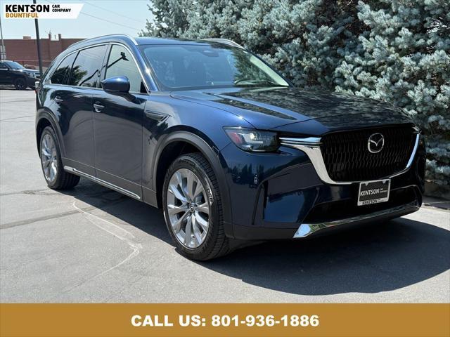 Photo of 2024 Deep Crystal Blue Mica Mazda CX-90