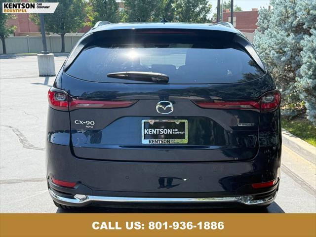 Photo of 2024 Deep Crystal Blue Mica Mazda CX-90