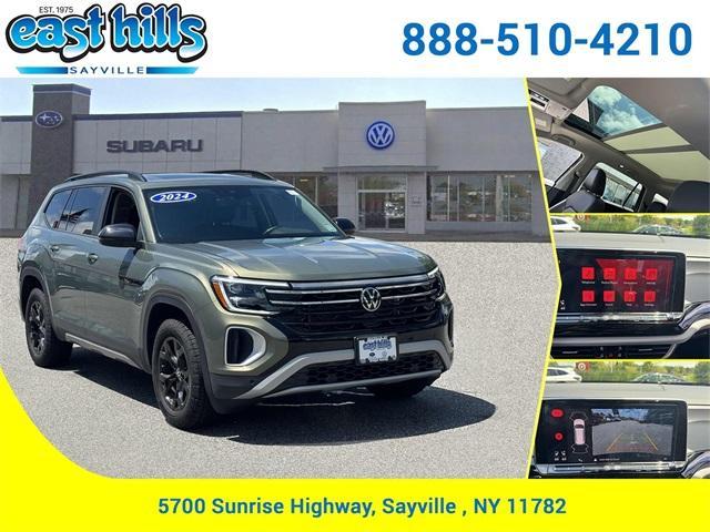 Photo of 2024 Avocado Green Volkswagen Atlas