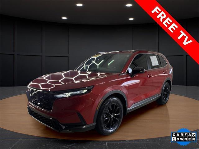 Photo of 2024 Radiant Red Metallic Honda CR-V Hybrid