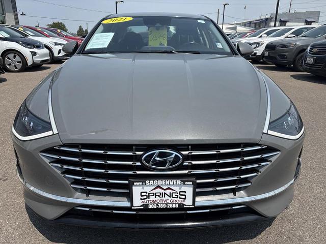 Photo of 2021 Hampton Gray Hyundai SONATA