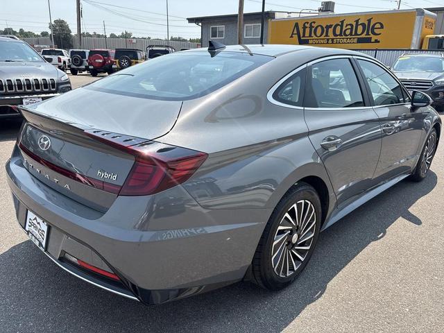 Photo of 2021 Hampton Gray Hyundai SONATA