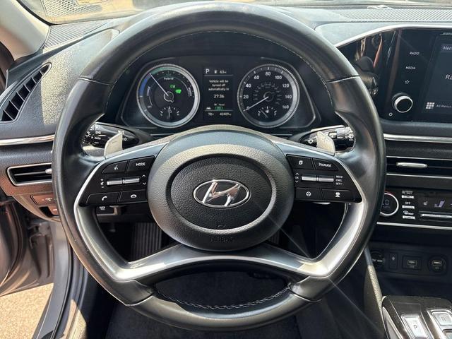 Photo of 2021 Hampton Gray Hyundai SONATA