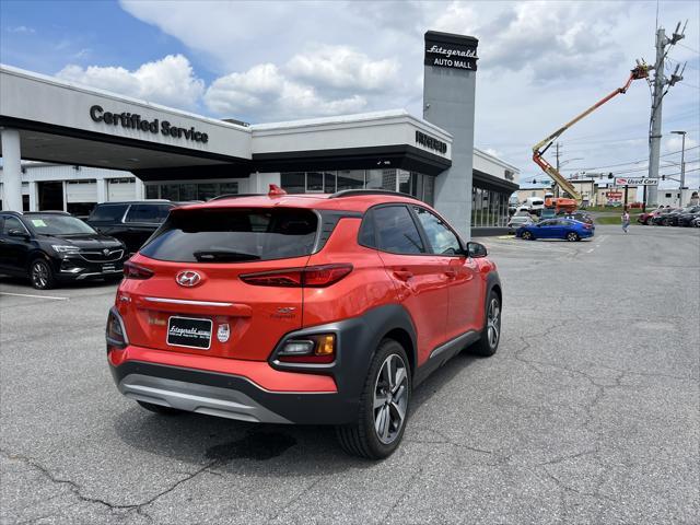 Photo of 2019 Sunset Orange Hyundai KONA