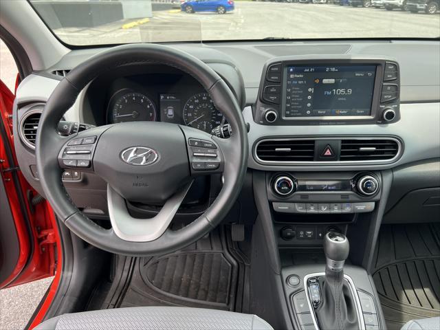 Photo of 2019 Sunset Orange Hyundai KONA