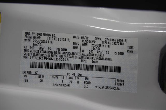 Photo of 2022 Oxford White Ford Ranger